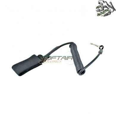 Tactical Pistol Lanyard Black Frog Industries® (fi-wo-sl37b)