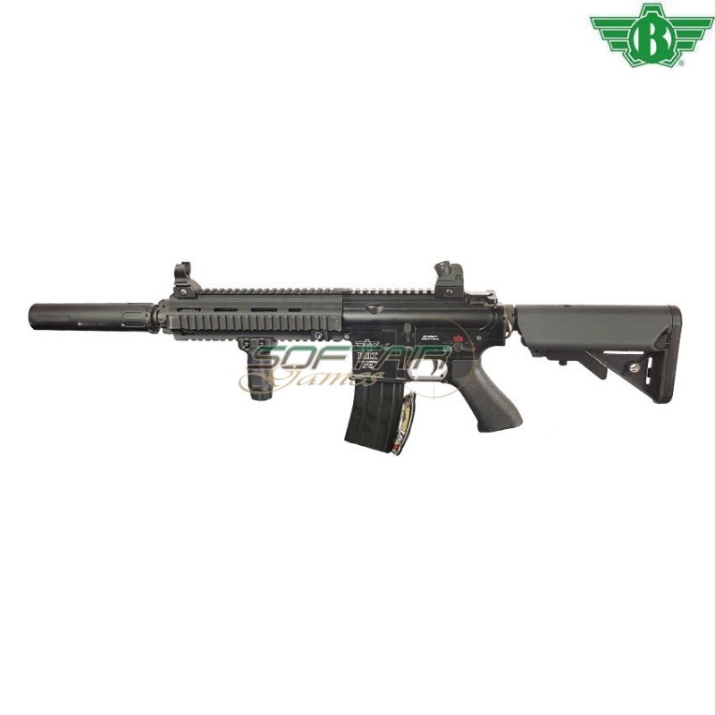 Electric Rifle Ebb Brss Recoil Black 416 Devgru Con Long Silencer Bolt (bolt-211484)