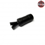 Flash Hider For Aks74u Type 1 Black Gun Five (gf-k6)
