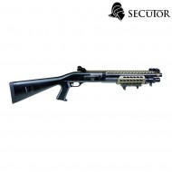 Spring Shotgun M870 Type Velites S-xi Two Tone Secutor (sr-sav0008)
