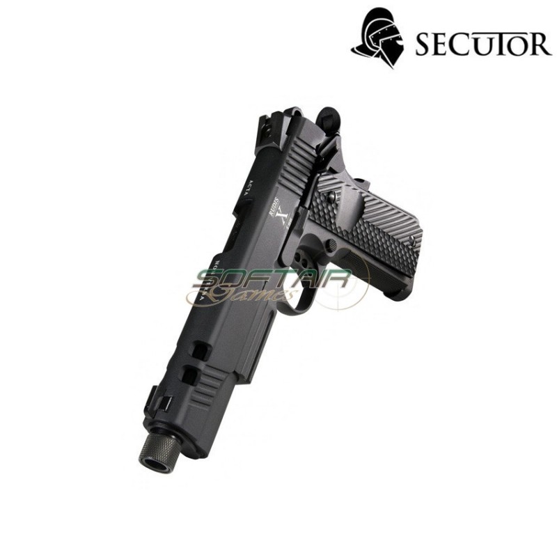 Co2 Pistol Rudis X 1911 Acta Non Verba Black Secutor (sr-sar0025)