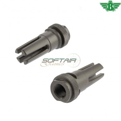 Spegnifiamma Devgru Mk18 Qdc Black Steel Bolt (ba-048)