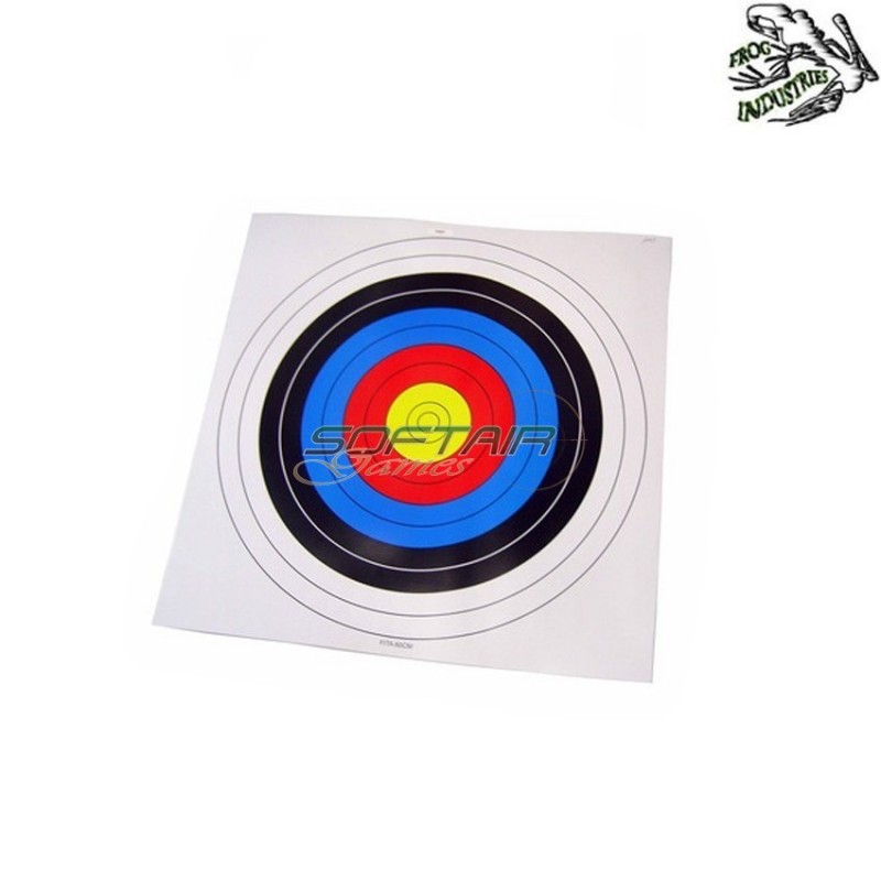 Bersaglio In Cartone 40x40cm Frog Industries (fi-10001)