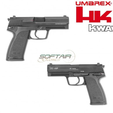Gas Pistol H&k Usp45 Kwa Umarex (um-2.5689)