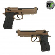 Gbb Pistol M9a1 Beretta Marine Blowback Tan We (we-048t)