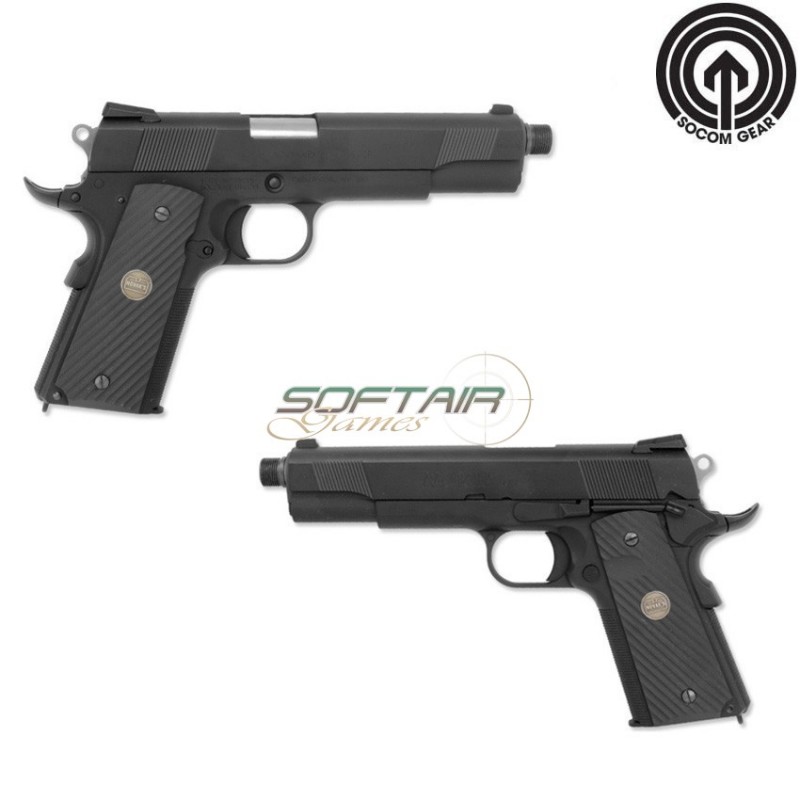 Gas Gbb Pistol Novak Next Black 1911 W/hhs Lanyard Socom Gear (bu-nn-bk)