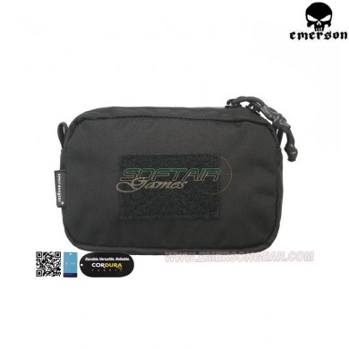 Utility Double Use Pouch Black Emerson (em9338bk)