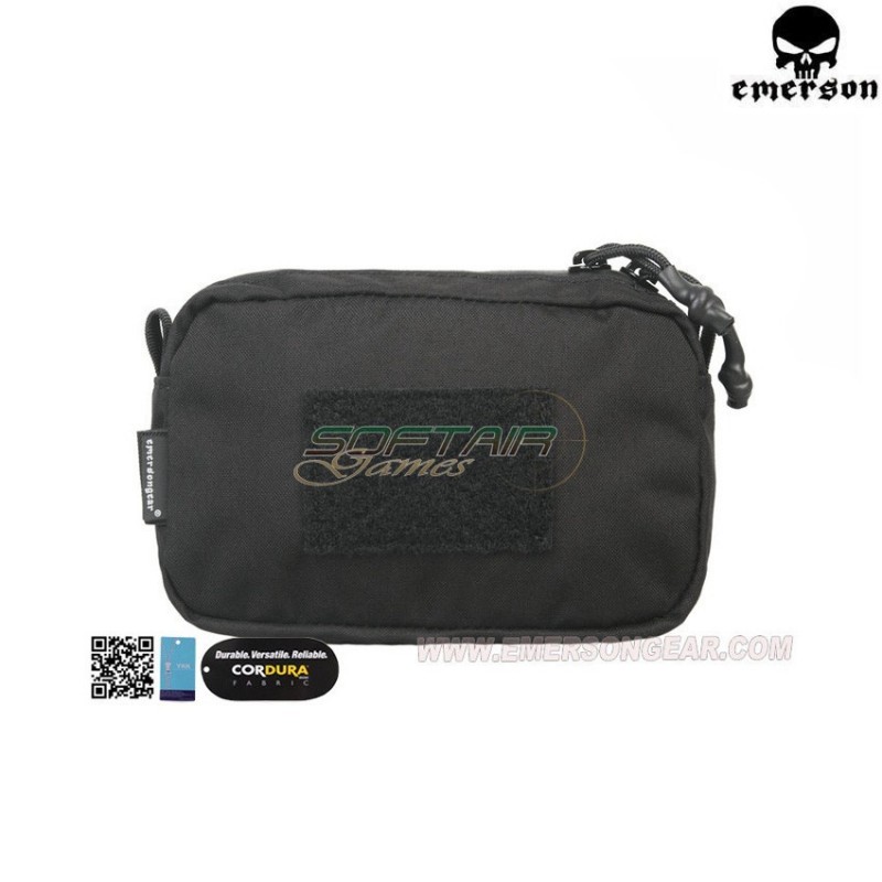 Utility Double Use Pouch Black Emerson (em9338bk)