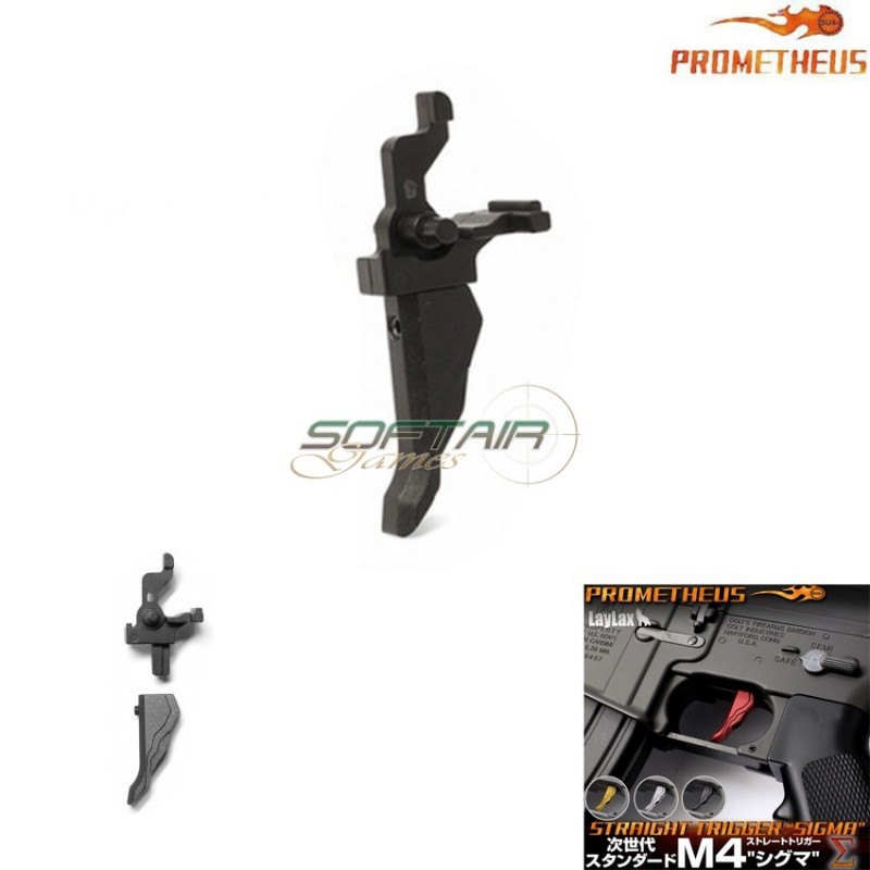 Grilletto Sigma Black Per M4 Recoil Next Gen Prometheus (pr-146045)