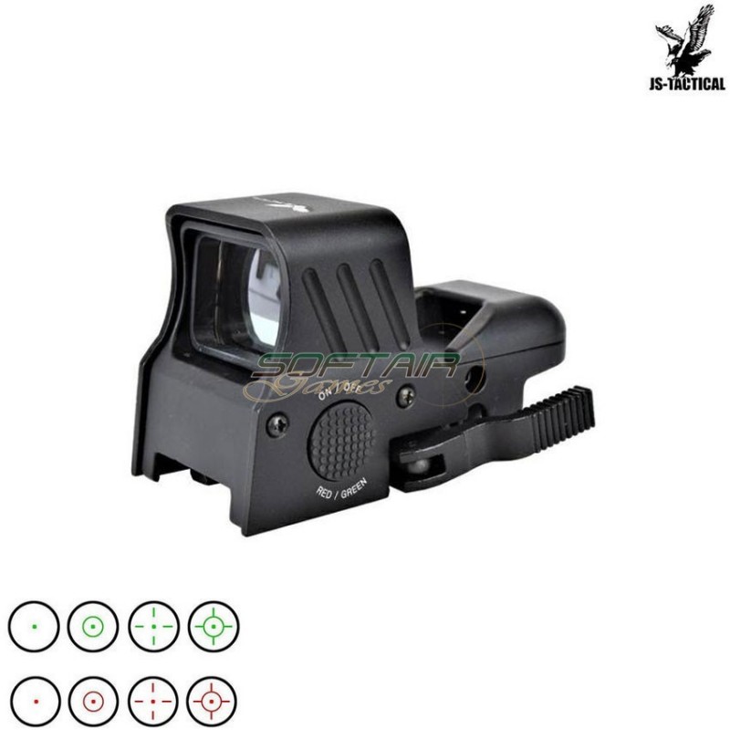 Reflex 1x22x33 Dot Black Js Tactical (js-hd118)