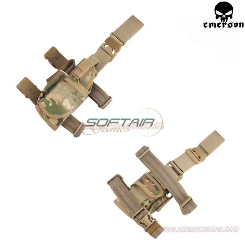 Tornado Type Left Holster Multicam Emerson (em6204a)