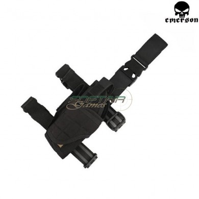 Tornado Type Left Holster Black Emerson (em6207a)