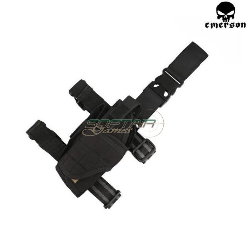 Tornado Type Left Holster Black Emerson (em6207a)