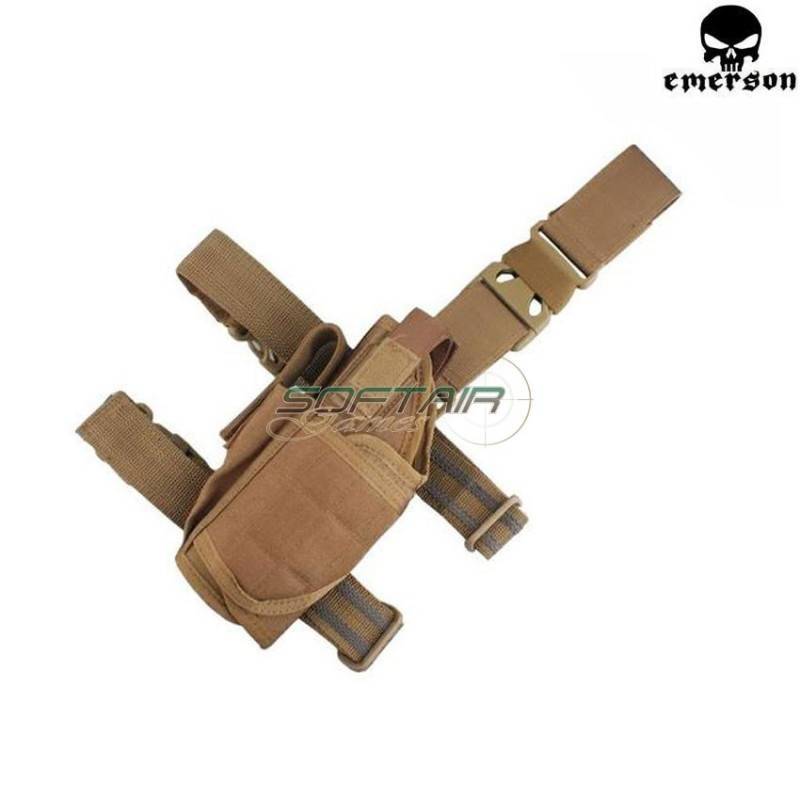 Fondina Tornado Type Sinistra Coyote Brown Emerson (em6208a)