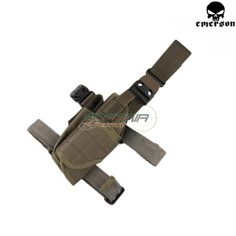 Tornado Type Left Holster Foliage Green Emerson (em6209)