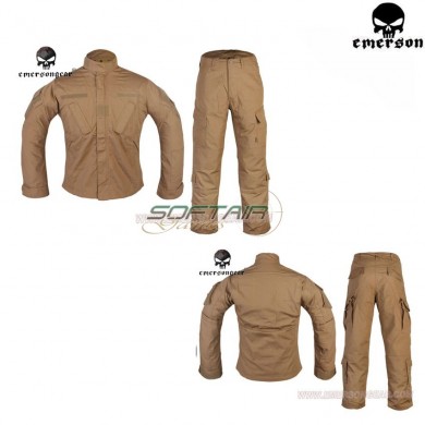 Bdu Army Uniform Coyote Brown Emerson (em6903)