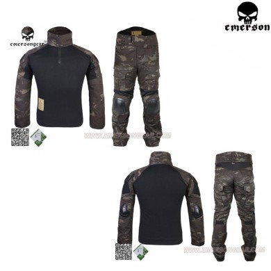Tactical Combat Suit Gen.2 Multicam Black New Version Emerson (em6971)