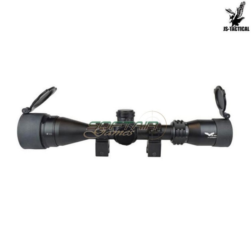 Ottica Zoom 3-12x40mm Illuminata Mil-dot Js Tactical (js-3-12x40baoir)