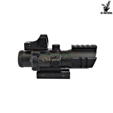 Ottica/dot Combo 4x32 Black Js Tactical (js-4x32-hd107)
