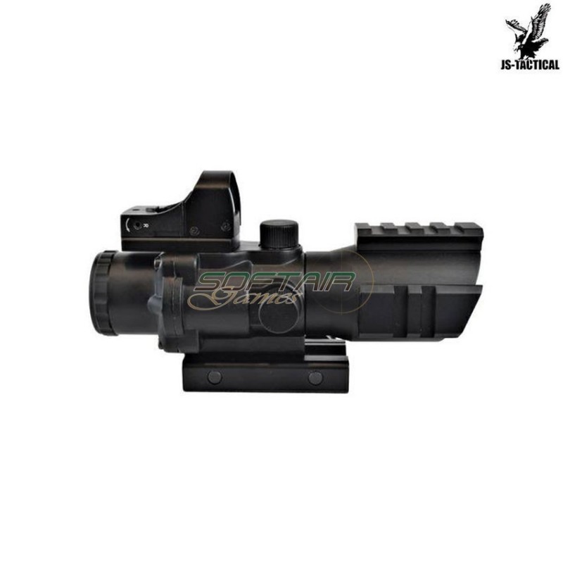 Ottica/dot Combo 4x32 Black Js Tactical (js-4x32-hd107)