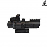 Ottica/dot Combo 4x32 Black Js Tactical (js-4x32-hd107)