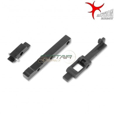 Cnc Steel Sear Set For M24 Snow Wolf Trigger Box Action Army (aa-b01-010)