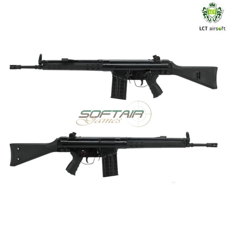 Electric Rifle G3a3 Lc-3 Full Size Acciaio Black Lct (lct-lc3a3-bk)