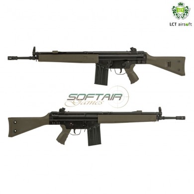 Fucile Elettrico G3a3 Lc-3 Full Size Acciaio Green Lct (lct-lc3a3-gr)