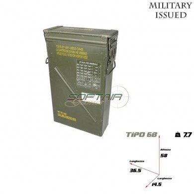 Cassetta Portamunizioni/utility Media Type 6b Military Issued (mi-3819-6b)