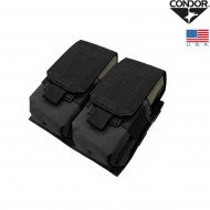 Double Magazine 4 Spaces Pouch For M14/338/g3/fal Black Condor® (ma63-bk)