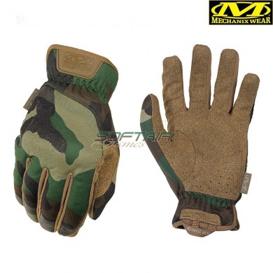 Guanti Fast Fit New Version Camo Woodland Mechanix (mx-fftab-77-cw)