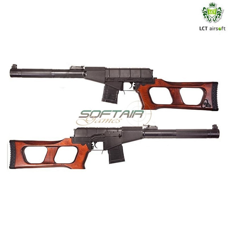 Fucile Elettrico Vss Vintorez Steel & Real Wood Lct (lct-aeg-vss)