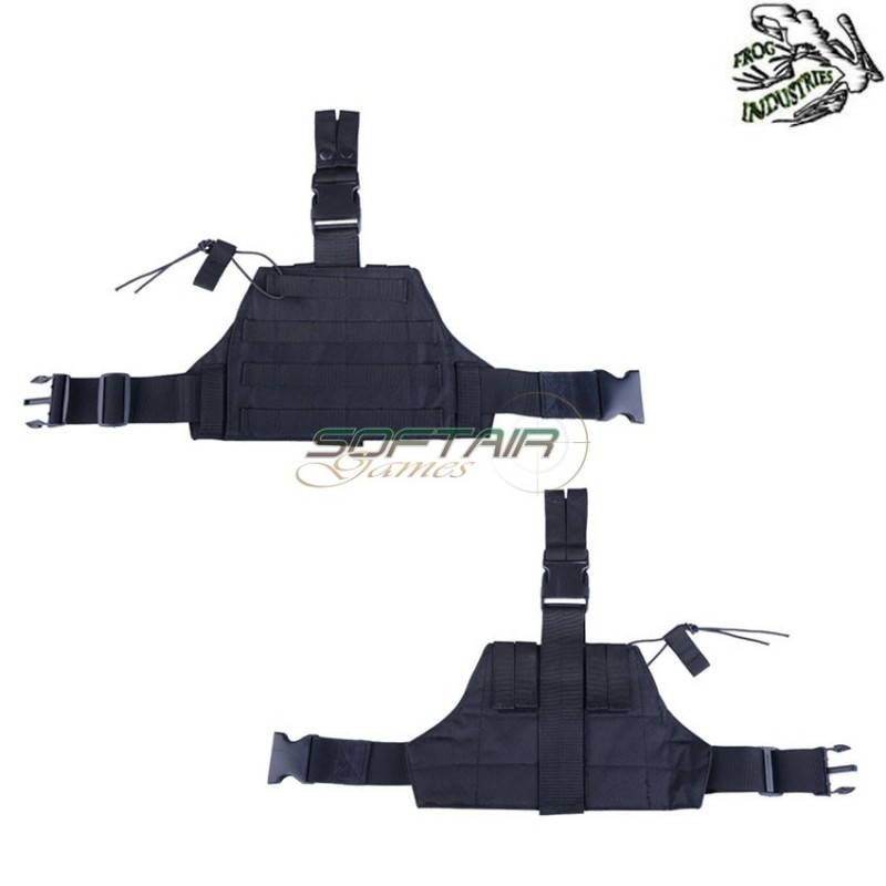 Tactical Molle Pannello Cosciale Black Frog Industries® (fi-009687-bk)