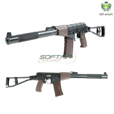 Fucile Elettrico As Val Black W/brown Lct (lct-asval)