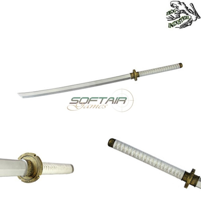 Katana Dummy White Handle Frog Industries® (fi-fl15533)