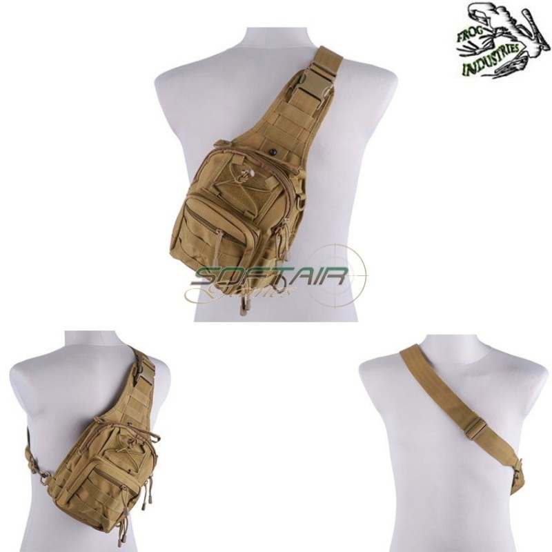 Borsa Tactical Da Spalla Coyote Frog Industries® (fi-018815-tan)