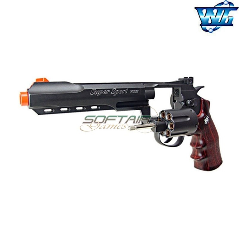 702 Full Metal Gas Revolver Co2 Wg  (c702)