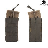 Single 5.56 Open Top Magazine Pouch Foliage Green Emerson (em6353e)