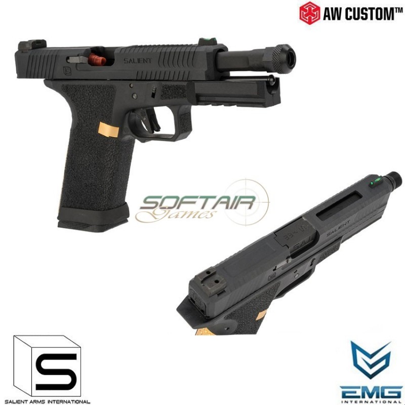 Co2 Pistol Sai Blu Emg Black Armorer Works (aw-sai-110661)