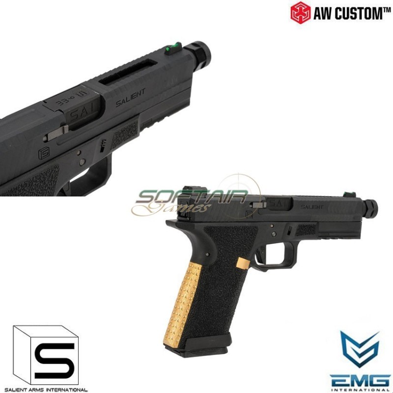Co2 Pistol Sai Blu Emg Black Armorer Works (aw-sai-110661)