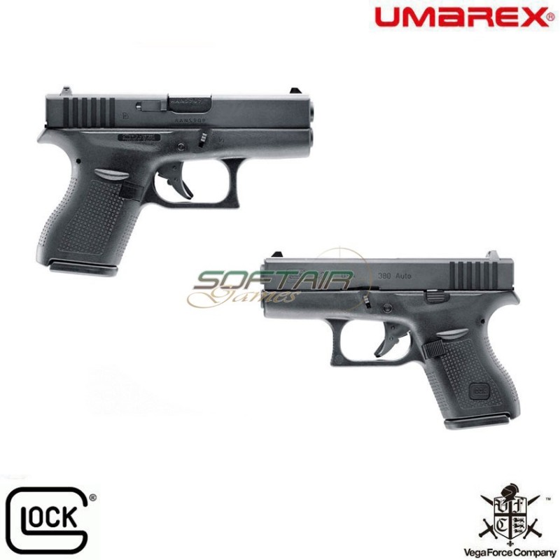 Gas Pistol Glock 42 Black Vfc Umarex (um-2.6410)