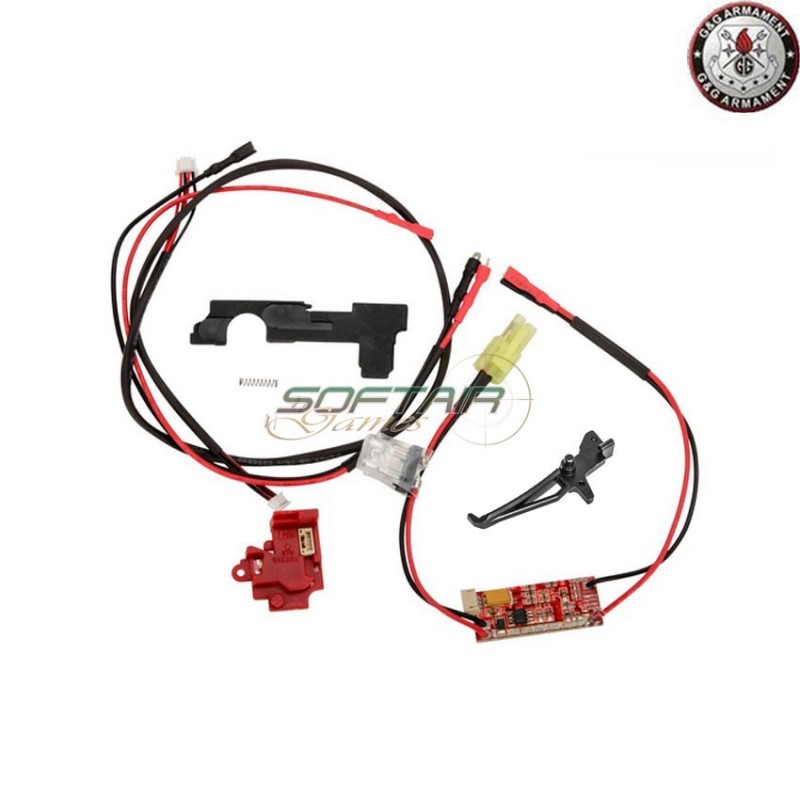 Set Etu 2.0 & Mosfet 3.0 C/speed Grilletto Per Versione 2 Cavi Posteriori Aeg G&g (gg-11137-1)