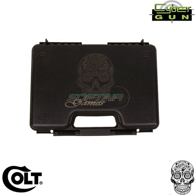 Pistola A Co2 Colt Mkiv Serie 70 Mexican Skull Gtac Cybergun (180533)