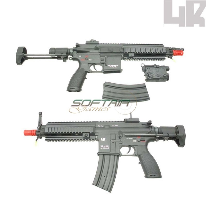 Electric Rifle A16c Type Full Metal Black Four Rifle (4r-101)