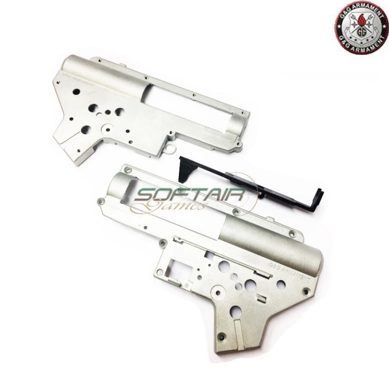 New Version Pacche Gearbox Rinforzate Ver.2 8mm C/asta G&g (gg-16008-1)