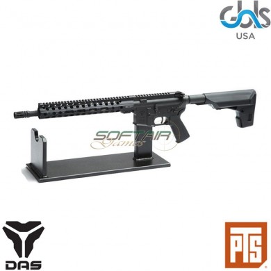 Electric Rifle Ptw Blowback W/recoil M4 Das Gdr-15 Black Gbls (gbls-das-gdr-15-bk)