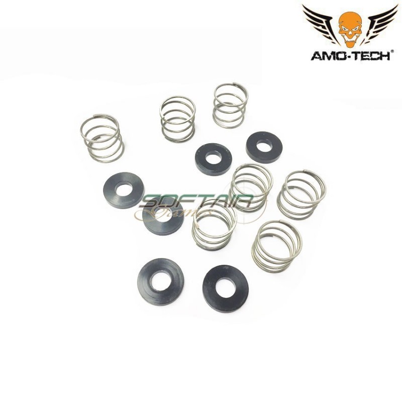 Silenziatore Covert Tactical Pro Pew Pew Pew Black 35mm X 100mm Amo-tech® (amt-019907-bk)