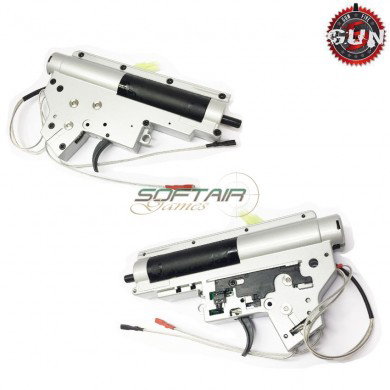Gearbox Completo C/centralina Mosfet 8mm Ver.2 Qd M4/m16 Back Version Gun Five (gf-m291)