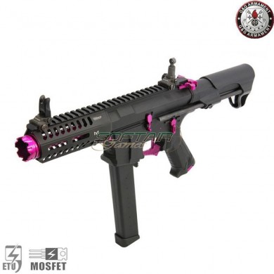 Limited Edition Aeg Electric Rifle Cm16 Arp9 Cqb Carbine Black Orchid G&g (gg-egc-arp-9mm-ncm)