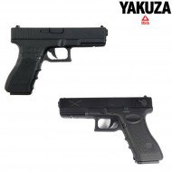 Electric Pistol Aep G18 Black Full Set Delta Tactics Yakuza (dty-12704)
